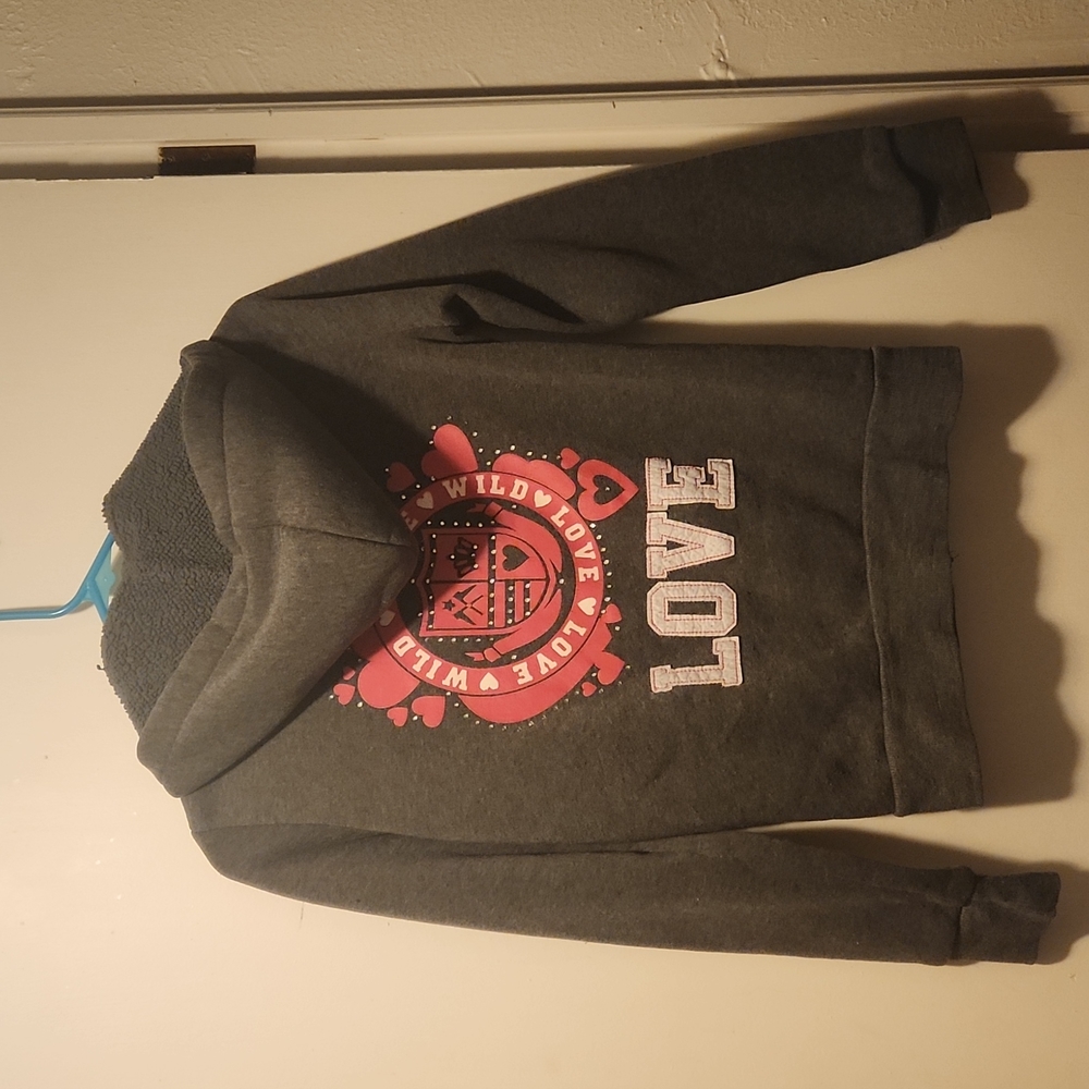 Love Grey sip up sweater